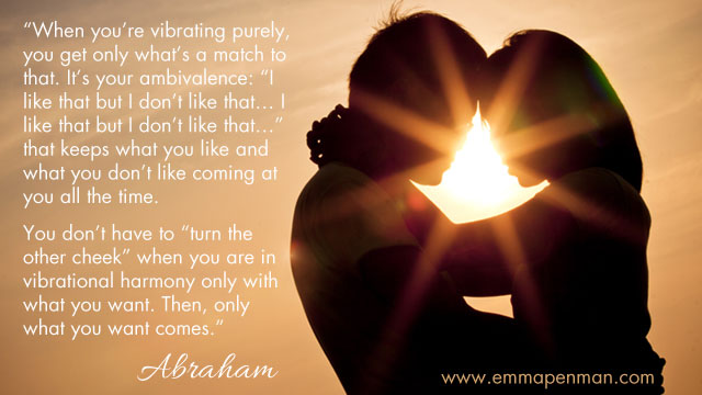abraham hicks vibration quote